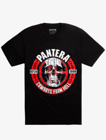 pantera cowboys from hell logo